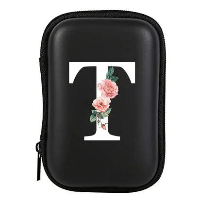 Electronics Organizer Bag for Data Cable Charger Storage Bag ，Earphone Case Headphone EVA Earbud Holder - Travel Cable Case