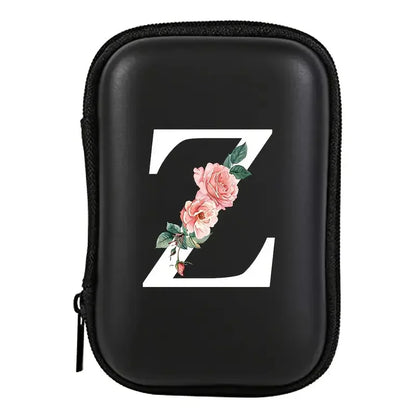 Electronics Organizer Bag for Data Cable Charger Storage Bag ，Earphone Case Headphone EVA Earbud Holder - Travel Cable Case