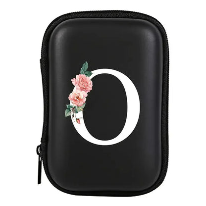 Electronics Organizer Bag for Data Cable Charger Storage Bag ，Earphone Case Headphone EVA Earbud Holder - Travel Cable Case