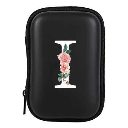 Electronics Organizer Bag for Data Cable Charger Storage Bag ，Earphone Case Headphone EVA Earbud Holder - Travel Cable Case