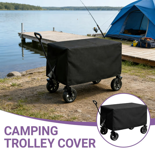 Multifunctional Foldable Cart Cover, Suitable for Most Outdoor Utility Carts. Suitable for Various Weather Conditions.
