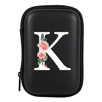 Electronics Organizer Bag for Data Cable Charger Storage Bag ，Earphone Case Headphone EVA Earbud Holder - Travel Cable Case