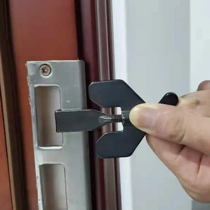 Portable Hotel Door Lock Live Alone Self-Defense Door Stop Travel Anti-theft Door Stopper Childproof Door Lock Safety Home Latch