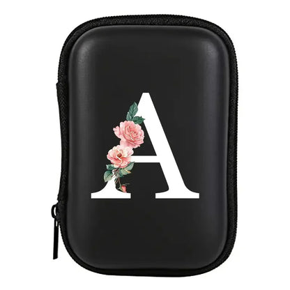 Electronics Organizer Bag for Data Cable Charger Storage Bag ，Earphone Case Headphone EVA Earbud Holder - Travel Cable Case