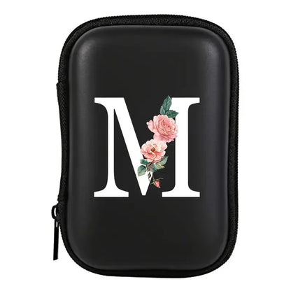 Electronics Organizer Bag for Data Cable Charger Storage Bag ，Earphone Case Headphone EVA Earbud Holder - Travel Cable Case