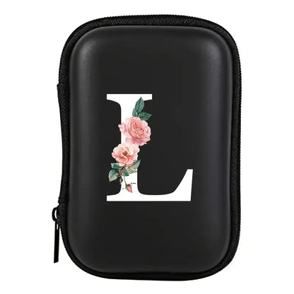Electronics Organizer Bag for Data Cable Charger Storage Bag ，Earphone Case Headphone EVA Earbud Holder - Travel Cable Case