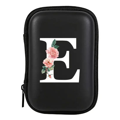 Electronics Organizer Bag for Data Cable Charger Storage Bag ，Earphone Case Headphone EVA Earbud Holder - Travel Cable Case
