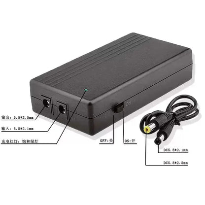 MINI UPS 12V 2A 44.4wh Uninterruptible Power Supply and Backup Power Supply Are Used for Routers and Attendance Machines, CCTV