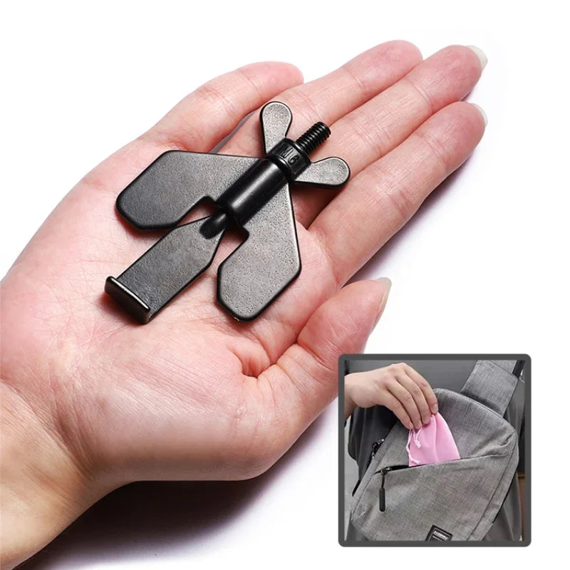 Portable Hotel Door Lock Live Alone Self-Defense Door Stop Travel Anti-theft Door Stopper Childproof Door Lock Safety Home Latch