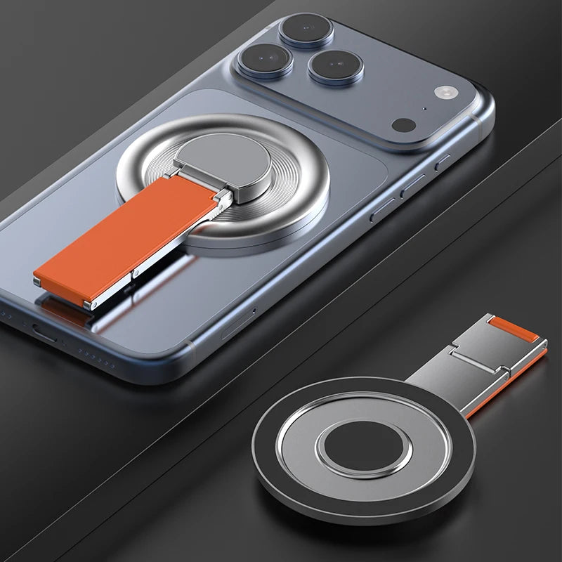 Strong Magnetic Phone Holder for Magsafe 360 Degree Rotation Magnet Finger Ring Stand Compatible For iPhone 17 15 16 Xiaomi