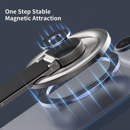 Strong Magnetic Phone Holder for Magsafe 360 Degree Rotation Magnet Finger Ring Stand Compatible For iPhone 17 15 16 Xiaomi