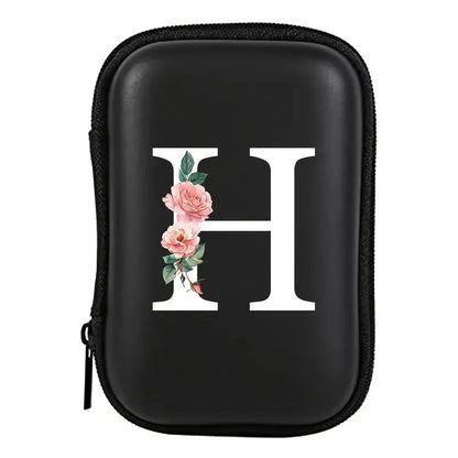 Electronics Organizer Bag for Data Cable Charger Storage Bag ，Earphone Case Headphone EVA Earbud Holder - Travel Cable Case