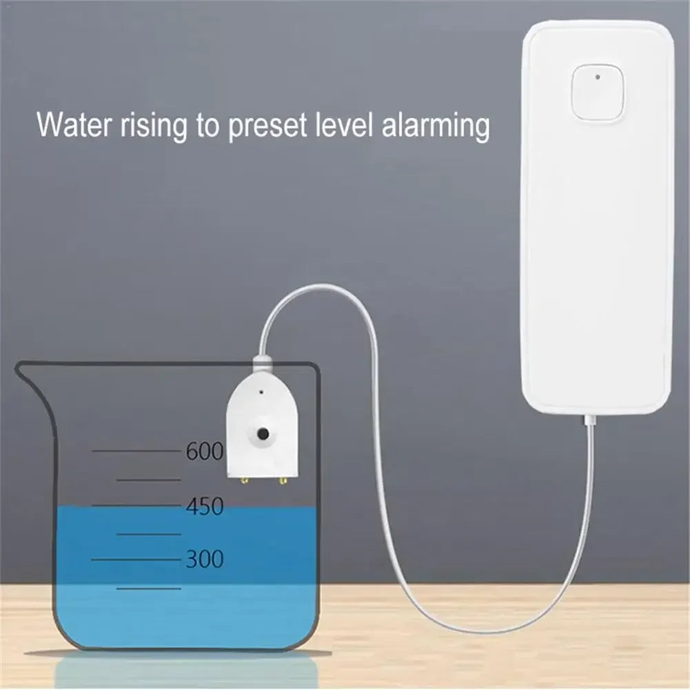 Tuya Smart WiFi Water leakage alarm with free notice by tuya smart life APP water detector 2.4G wifi water sensor battery power