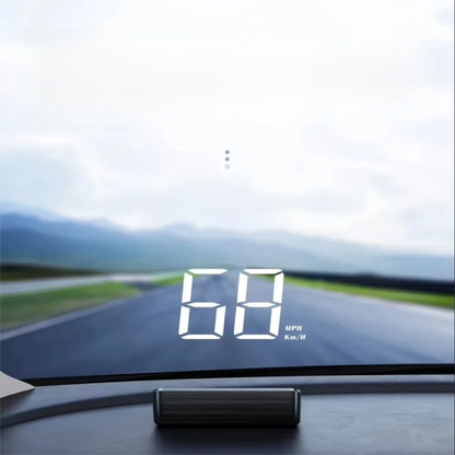 Universal Car Speedometer HUD GPS  Head-Up Display Windshield Speed Projection KMH Speed Digital Display For Vehicles Truck Auto