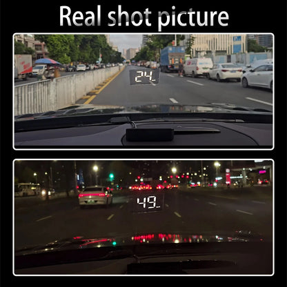 Car Speedometer HUD GPS Head Up Display Digital Speed Meter Windshield Projector For Vehicles Truck Auto Electronics Accessories