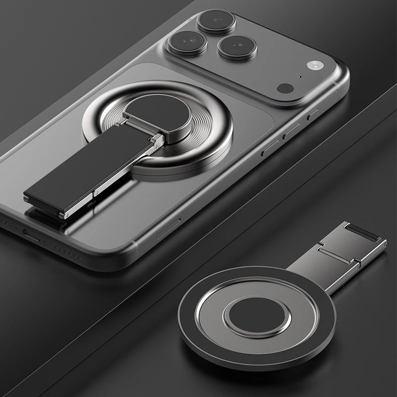 Strong Magnetic Phone Holder for Magsafe 360 Degree Rotation Magnet Finger Ring Stand Compatible For iPhone 17 15 16 Xiaomi