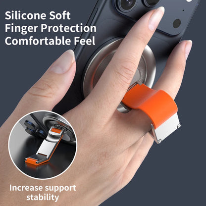 Strong Magnetic Phone Holder for Magsafe 360 Degree Rotation Magnet Finger Ring Stand Compatible For iPhone 17 15 16 Xiaomi