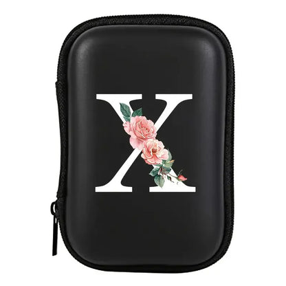 Electronics Organizer Bag for Data Cable Charger Storage Bag ，Earphone Case Headphone EVA Earbud Holder - Travel Cable Case